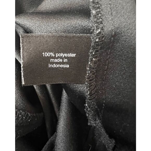 Lane Bryant Women Top Plus Size 18/20 Solid Black Flowy 3/4-Wide Sleeve Boho - Picture 11 of 15